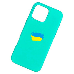 Чохол (накладка) Apple iPhone 14, Leather Case, MagSafe, Бірюзовий