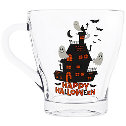 Кухоль скляний Galleryglass декор кольоровий, 280 мл