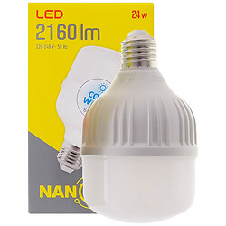 Лампа LED NANOTEX А80, 24Вт, Е27, 6500К, 220В