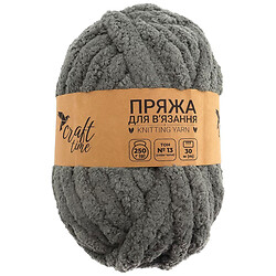 Пряжа для в'язання плюшева Craft time 250 г 30 м тон №13