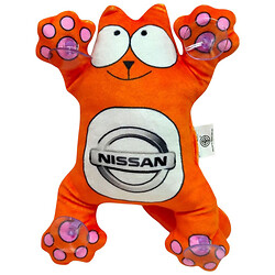 Котик "Саймон. NISSAN" на присосках, 24 см, Сувенір-Декор