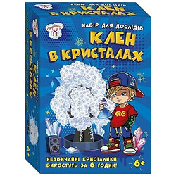 Набір для експериментів "Клен в кристалах", Ранок