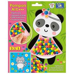 Набор для творчества "Pompon Art. Панда", Ранок