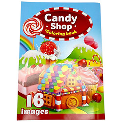 Розмальовка "CANDY SHOP", 210х297 мм, Art Studio Of Happiness
