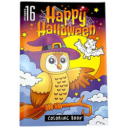 Раскраска "HALLOWEEN СОВА", 210х297 мм, Art Studio Of Happiness