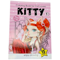Розмальовка "KITTY 1", 210х297 мм, Art Studio Of Happiness