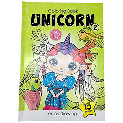 Раскраска "UNICORN 2", 210х297 мм, Art Studio Of Happiness