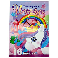 Розмальовка "UNICORN", 210х297 мм, Art Studio Of Happiness