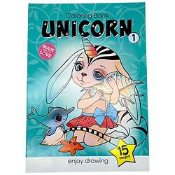 Розмальовка "UNICORN 1", 210х297 мм, Art Studio Of Happiness
