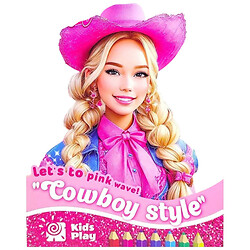 Розмальовка "COWBOY STYLE", 210х297 мм, Art Studio Of Happiness