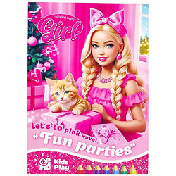 Розмальовка "FUN PARTIES", 210х297 мм, Art Studio Of Happiness