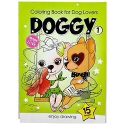 Розмальовка "DOGGY 1", 210х297 мм, Art Studio Of Happiness