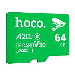 Карта памяти Hoco microSDXC, 64 Гб., Зеленый