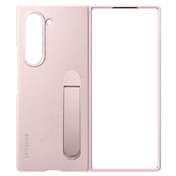 Чохол (накладка) Samsung Galaxy Fold 7, Leather Case Color, Рожевий
