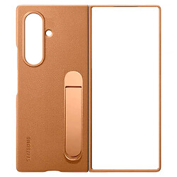 Чохол (накладка) Samsung Galaxy Fold 7, Leather Case Color, Tan, Коричневий