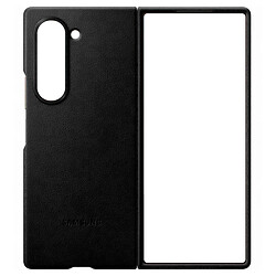 Чохол (накладка) Samsung Galaxy Fold 7, Leather Case Color, Чорний