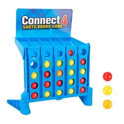 Настільна інтерактивна гра Ummi 22013 Connect 4 Shots Board Game, Синій
