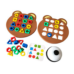 Настільна інтерактивна гра Ummi Shape Matching Game, Різнокольоровий