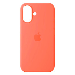 Чохол (накладка) Apple iPhone 16, Original Silicon Case, Tangerine, MagSafe, Помаранчевий