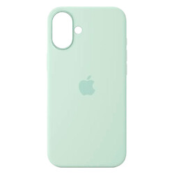 Чохол (накладка) Apple iPhone 16 Plus, Original Silicon Case, Aquamarine, MagSafe, Бірюзовий