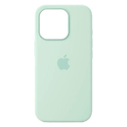 Чохол (накладка) Apple iPhone 16 Pro, Original Silicon Case, Aquamarine, MagSafe, Бірюзовий