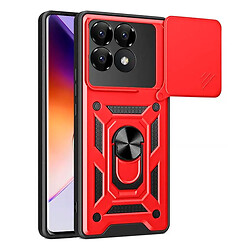 Чехол (накладка) Xiaomi Poco F7 Pro / Redmi K80, Armor Guard Shield, Красный