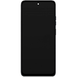 Дисплей (екран) Motorola Moto G56 5G, Original (100%), З сенсорним склом, З рамкою, Чорний