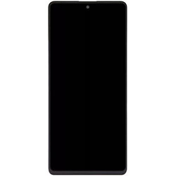 Дисплей (екран) Xiaomi Poco X5 Pro / Redmi Note 12 Pro 5G, З сенсорним склом, З рамкою, Amoled, Чорний