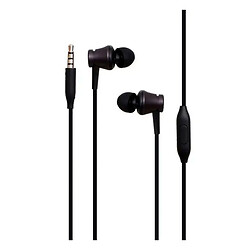 Наушники Xiaomi MI Earphones Ultra-Deep Bass, С микрофоном, Черный