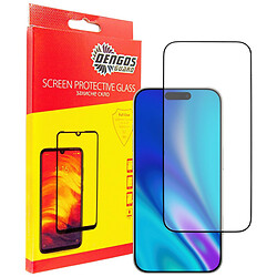 Захисне скло Apple iPhone 17 Pro, Dengos, Чорний