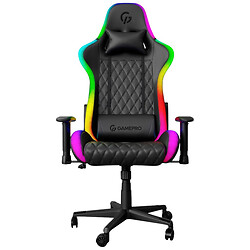 Крісло для геймерів GamePro Hero RGB, Чорний