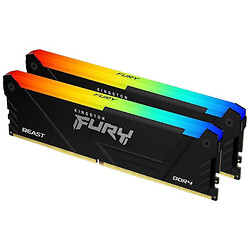 Модуль пам'яті Kingston Fury Beast RGB, 16 Гб.