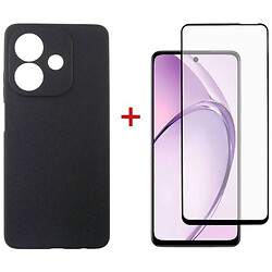 Чехол (накладка) OPPO A40 / A40M, Dengos Carbon, Черный