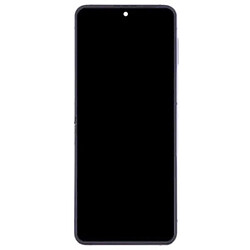 Дисплей (экран) Samsung F721 Galaxy Z Flip 4 5G, Original (100%), С сенсорным стеклом, С рамкой, Фиолетовый