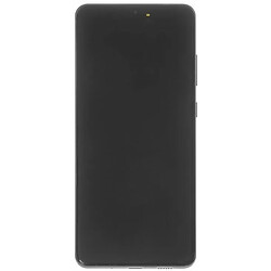 Дисплей (экран) Samsung G988 Galaxy S20 Ultra, С сенсорным стеклом, С рамкой, TFT, Черный