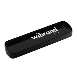 USB Flash Wibrand Grizzly, 16 Гб., Черный
