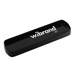 USB Flash Wibrand Grizzly, 4 Гб., Чорний
