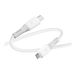 USB кабель Ridea RC-SI35 SiliconePro, Type-C, 1.0 м., Білий