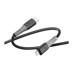 USB кабель Ridea RC-SI35 SiliconePro, Type-C, 1.0 м., Черный