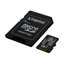 Карта пам'яті Kingston Canvas Select Plus microSDXC UHS-I U3, 512 Гб.