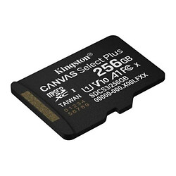 Карта пам'яті Kingston Canvas Select Plus microSDXC UHS-1 Gen3, 256 Гб.