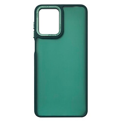 Чохол (накладка) Samsung A075 Galaxy A07, Matte Guard, Dark Green, Зелений