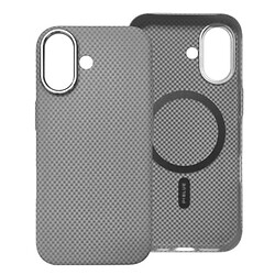 Чехол (накладка) Apple iPhone 17, Piblue Carbon Glacier, MagSafe, Titan Grey, Серый