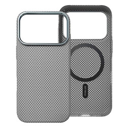 Чехол (накладка) Apple iPhone 17 Pro Max, Piblue Carbon Glacier, MagSafe, Titan Grey, Серый