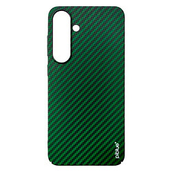 Чехол (накладка) Samsung Galaxy S25, Piblue Flagship Kevlar, Зеленый