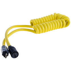 USB кабель YiChen, Type-C, 1.0 м., Желтый