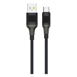 USB кабель SENTEO SM-04 Eplosid, Type-C, 1.0 м., Чорний