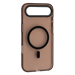 Чехол (накладка) Apple iPhone 17 Air, Silver Shield, MagSafe, Transparent Black, Черный