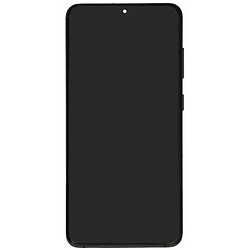 Дисплей (экран) Samsung G980 Galaxy S20 / G981 Galaxy S20 5G, С сенсорным стеклом, С рамкой, IPS, Черный