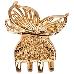 Краб для волосся металевий фігурний "Метелик"